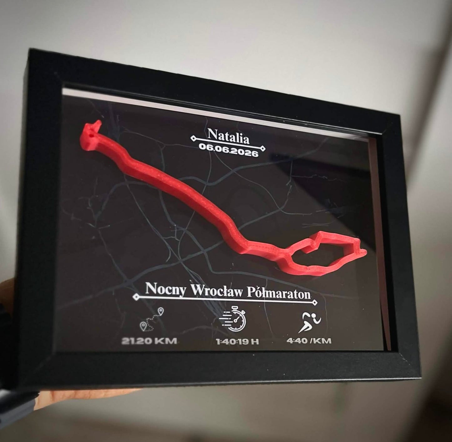 Nocny Wrocałw Półmaraton 2026 – Twoja Trasa w Ramce 3D