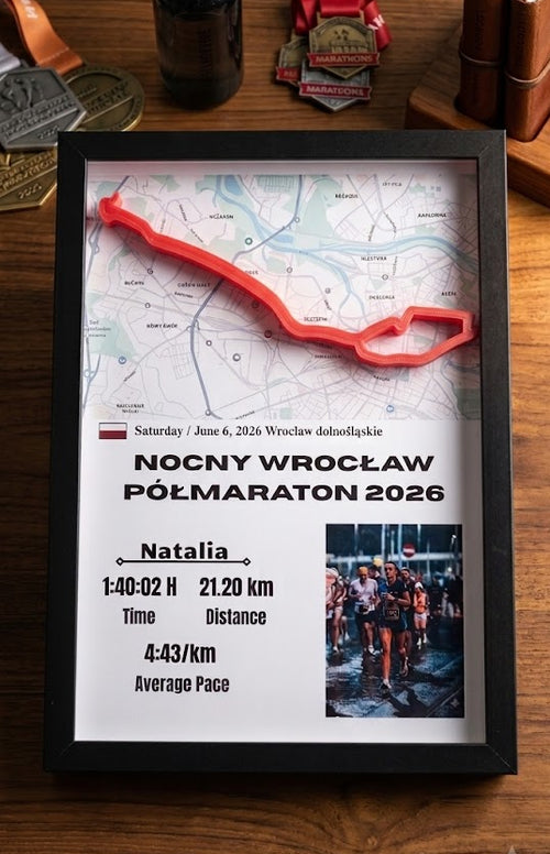 Twoja Historia Biegu z Nocny Wrocław Półmaraton 2026