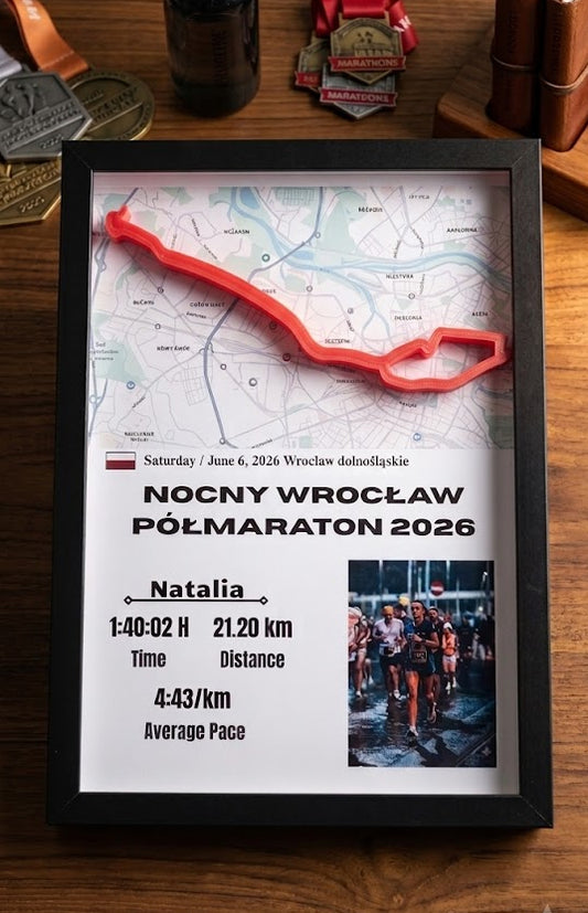 Twoja Historia Biegu z Nocny Wrocław Półmaraton 2026