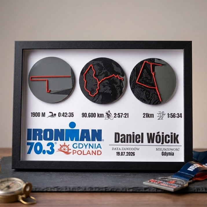 Ramka Ironman 70.3 Gdynia 2026