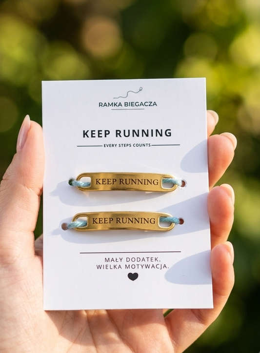 KEEP RUNNING – amulet biegacza