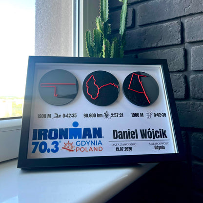 Ramka Ironman 70.3 Gdynia 2026