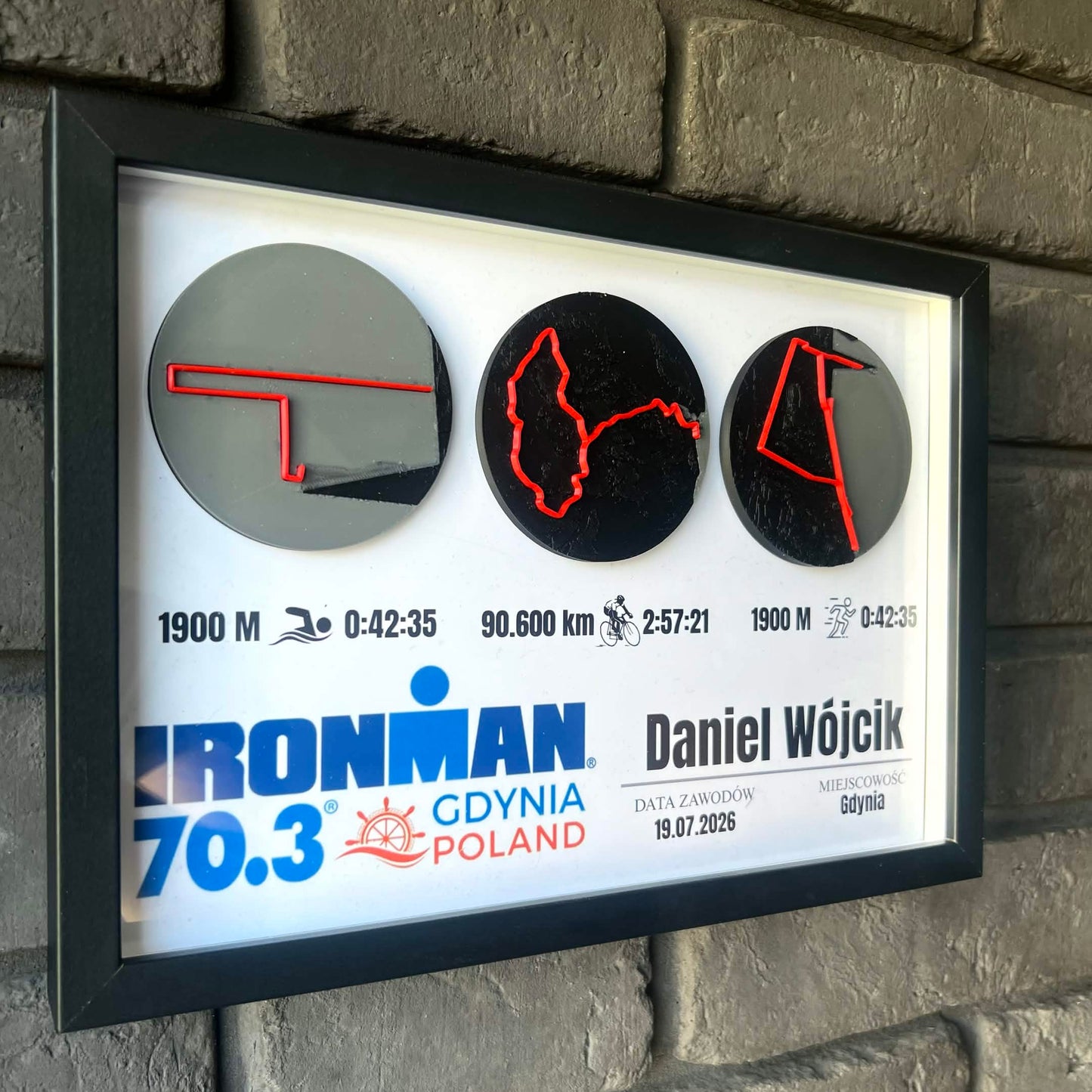 Ramka Ironman 70.3 Gdynia 2026