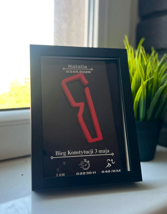 Bieg Konstytucji 3 Maja – Twoja Trasa w Ramce 3D