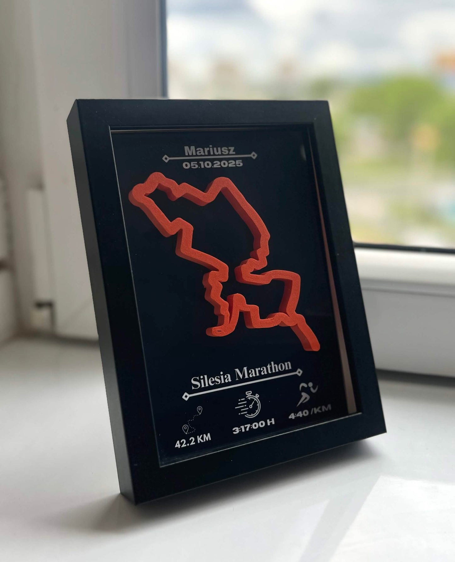 Silesia Maraton 2025 – Twoja Trasa w Ramce 3D