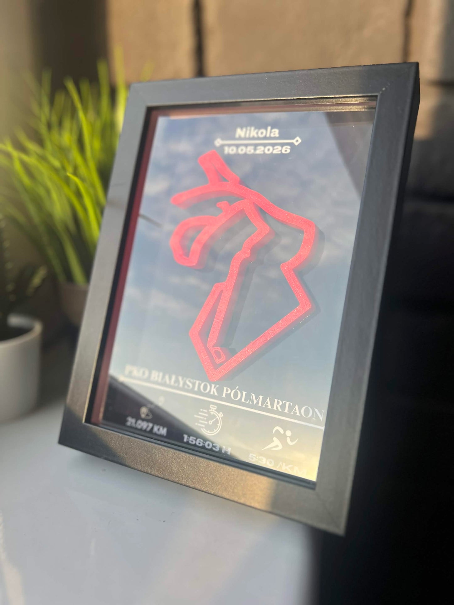 Białystok Półmaraton 2026 – Twoja Trasa w Ramce 3D